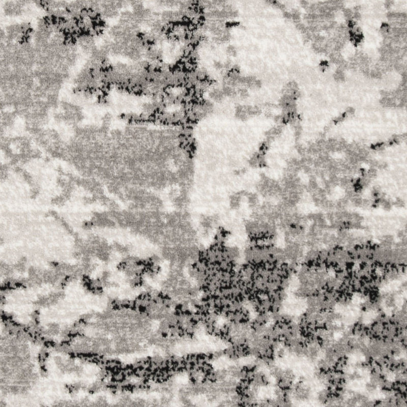 Tapis gris / ivoire Strasser, Rectangle 2 pi x 4 pi