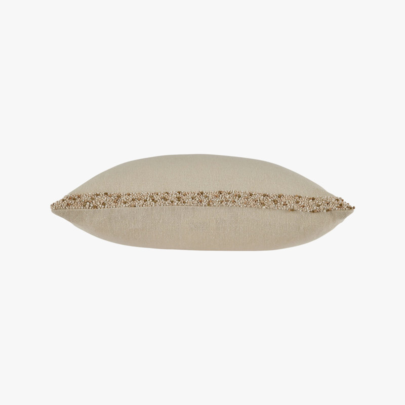 Coastal Breeze Serafina Pillow Cover & Insert, Ivory