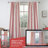 Chris Striped Linen Blend Textured Light Filtering Semi Sheer Rod Pocket Back Tab Curtains-468523334-454050316