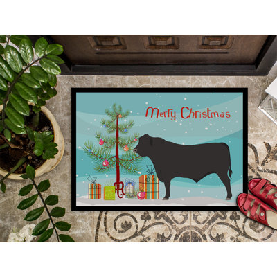 Ramona Non-Slip Christmas Outdoor Doormat