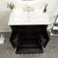 Ensemble de meuble-lavabo simple 30 po avec plateau en céramique Jeramee
