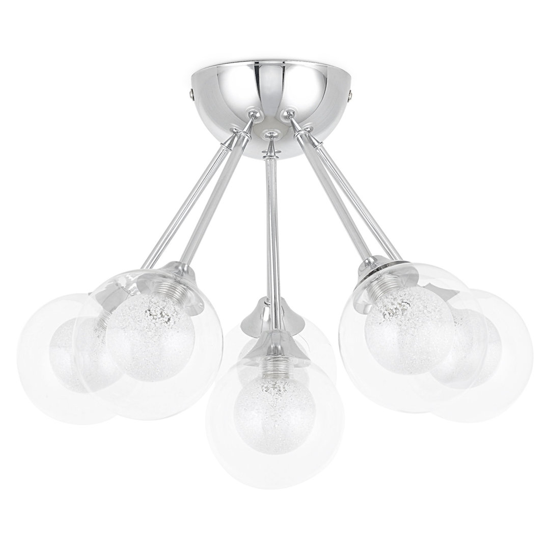 Lidya 6-Light 40.5cm Flush Mount