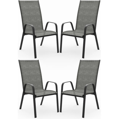 Chaise de salle à manger d'extérieur Caly