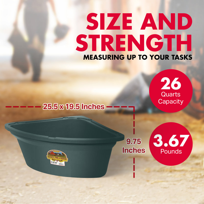 Little Giant Plastic Decorative Bin