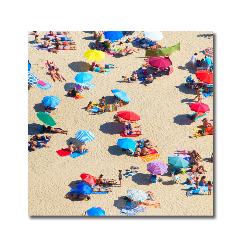 Sunny Summer - Photographie sans cadre, H 36 po x l 36 po x P 1,5 po, Aluminium