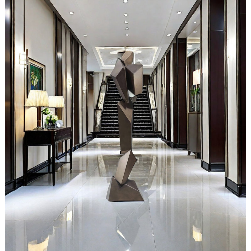 Abstract Creative Fiberglass Sculpture Ornaments