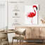 Joli flamant rose Brampt-108434503
