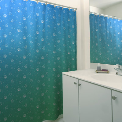 Rideau de douche Seashell