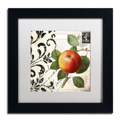 Jadaya 'Les Fruits Jardin IV' Framed Graphic Art