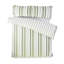 Maya Frilled Cotton Blend Striped Duvet Cover Set-124538015-124538014