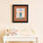 Black Wood Matte Picture Frame with Mat-70821174