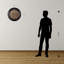 Horloge murale Rodalben 61 cm (24 po), silencieuse, cadran en aluminium 3D-98471697