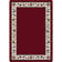 Alminus Symphony Brick Floral Area Rug