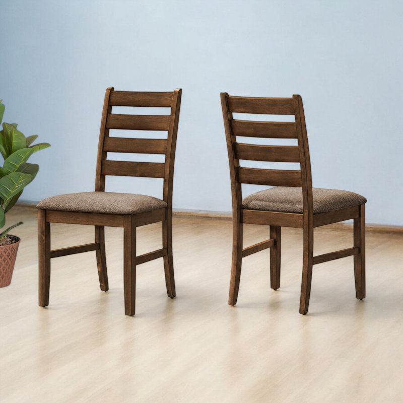 Chaise de salle à manger avec dossier haut Bevin, H 37,22 po x l 18,85 po x P 20,57 po