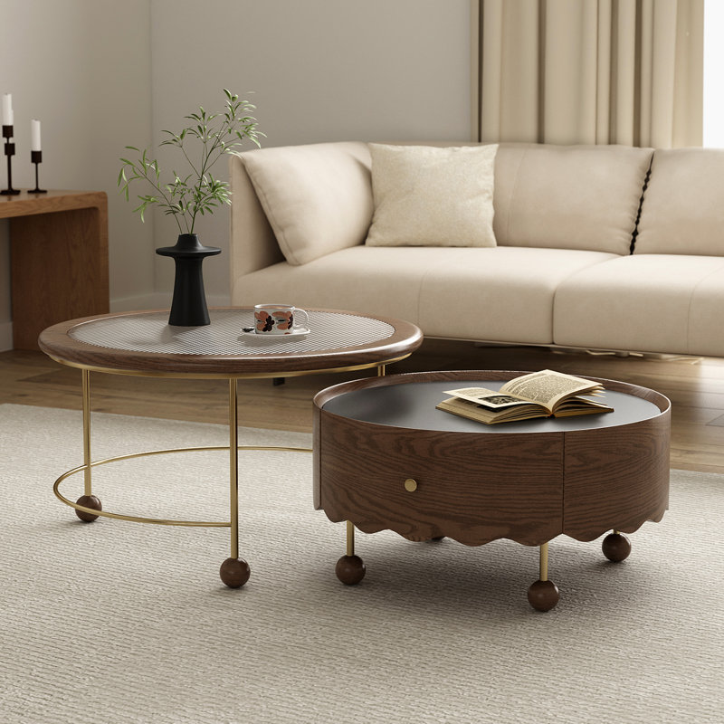 Extendable Coffee Table with Storage