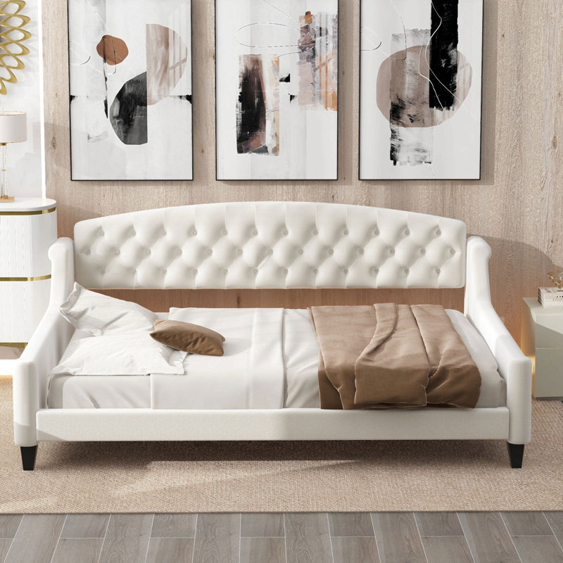 Lit de jour Modern Luxury, Lit double, Beige