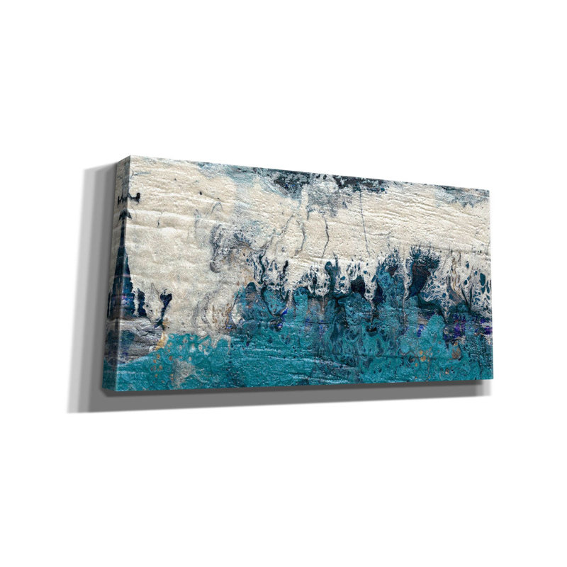 «Bering Strait 1» par Alicia Ludwig, art mural sur toile, H 30 po x l 60 po x P 1,5 po