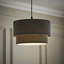 17.5cm H Cotton Pendant Shade ( Slip-On )-386552227