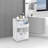 Arrigo Plastic / Acrylic Freestanding Bathroom Shelves
