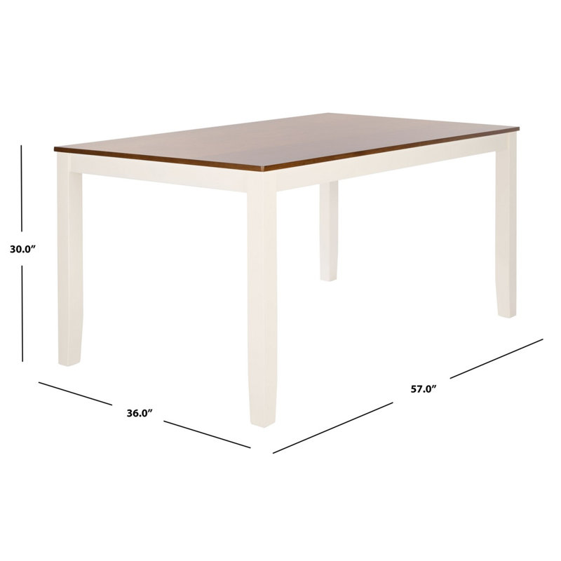 Table de salle à manger Silio, Naturel