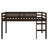 Sturdy Wooden Loft Bed with Ladder & Strong Slat Support-1663515497