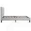 Structure de lit plateforme tapissier-123363346