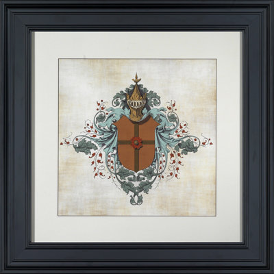 Colored Shield Motif " Colored Shield Motif I "