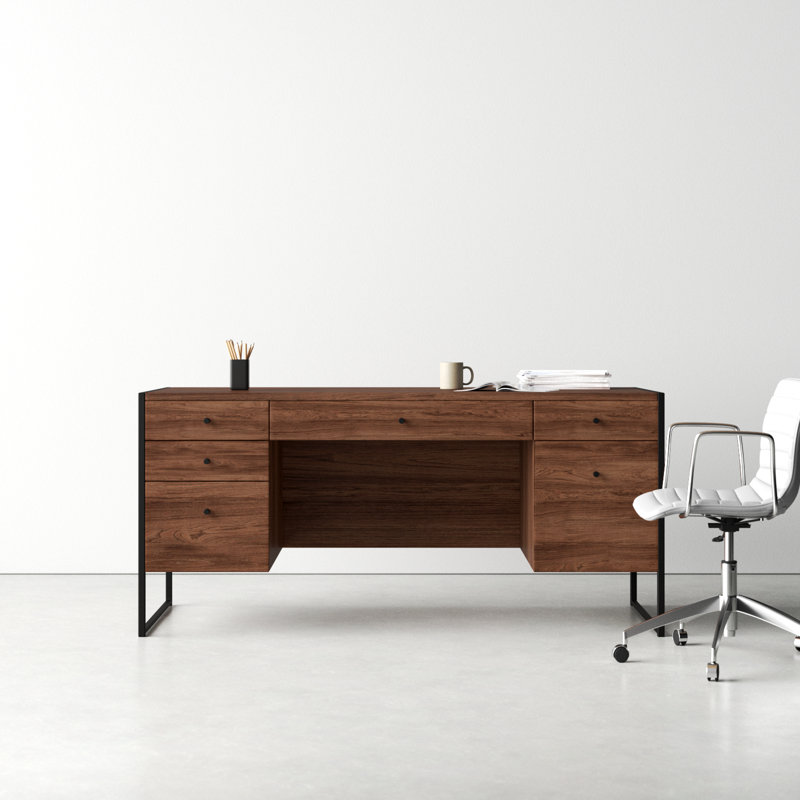 Redford Steel Executive Desk