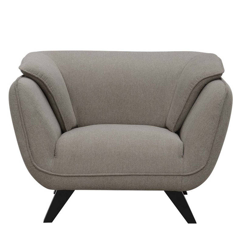 Chaise Nayeli, lin brun