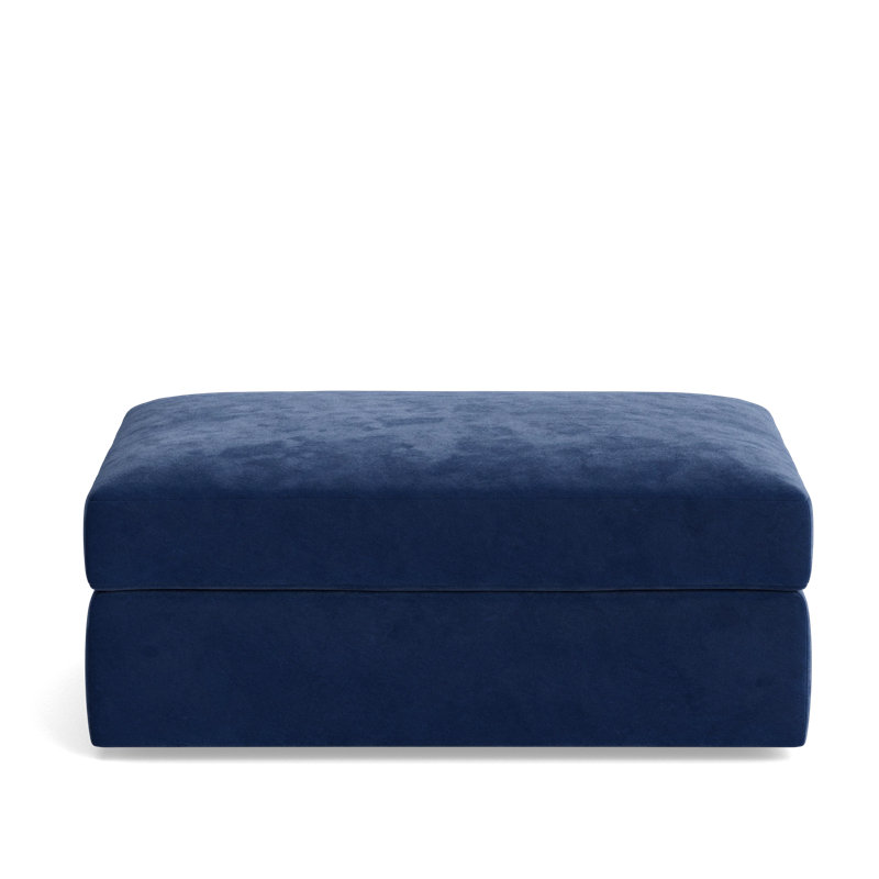 The OG Ottoman, Performance Velvet - Uniform
