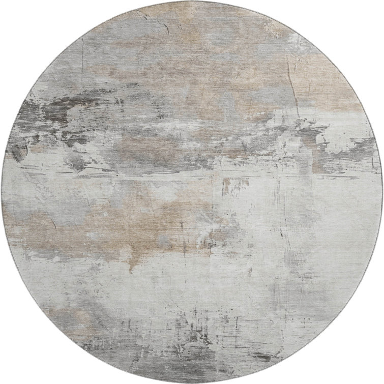 Premium Machine Washable Mehara AMF1685 Abstract Rug