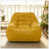 Tissu jaune sélectionné