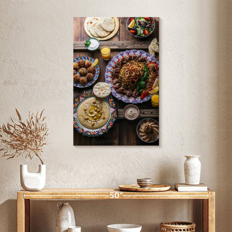 Yarlin Middle Eastern Meze, 30" H x 20" W