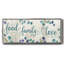 «Food Family Love» - Toile encadrée-1857582383