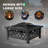 Patio 32 in. Square Steel Fire Pit