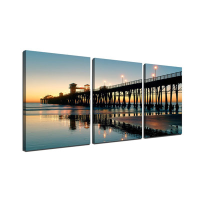 3 Piece Wrapped Canvas Wall Art
