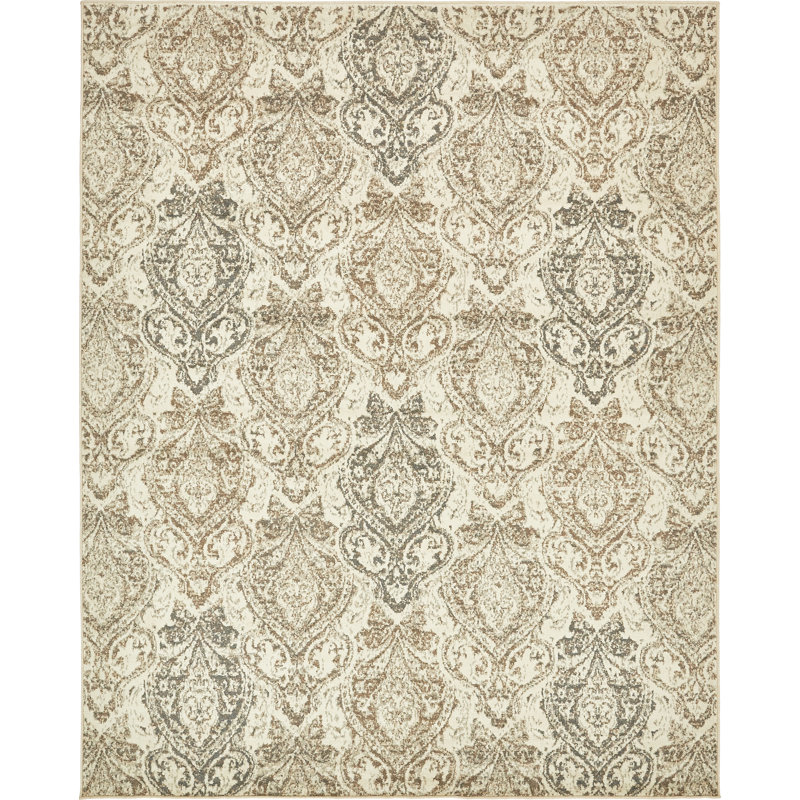 Tapis beige / brun Tobitha Southwestern, Rectangle 8 pi x 10 pi