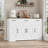 Adra 55.1'' Sideboard with 3 Drawers, Adjustable Shelves-2020969967