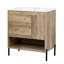 Meuble-lavabo moderne 30 po