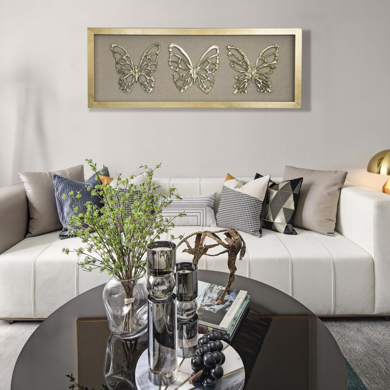 Décoration murale boîte en bois