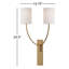 Colton 2 - Light Armed Sconce-825958425