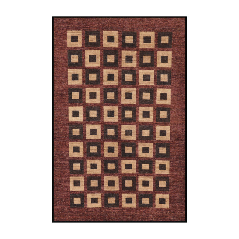 Tapis abstrait moderne 310, Rectangle 7 pi x 10 pi
