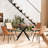 46.5" Wood Round Dining Table-1047603685