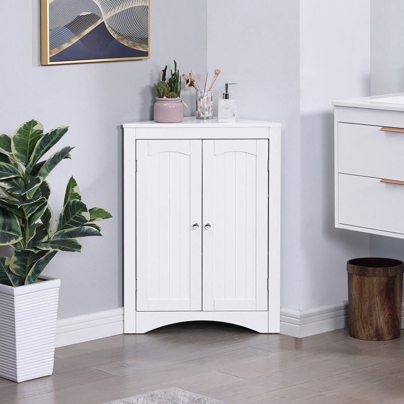 Naziya Bathroom Cabinet, White