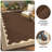 Bordered Reversible, Easy to Clean, Waterproof, UV Resistant Outdoor Rug Washable Lightweight Plastic Straw Mat for Patio Backyard Camping Beach-1386270098-1386270096