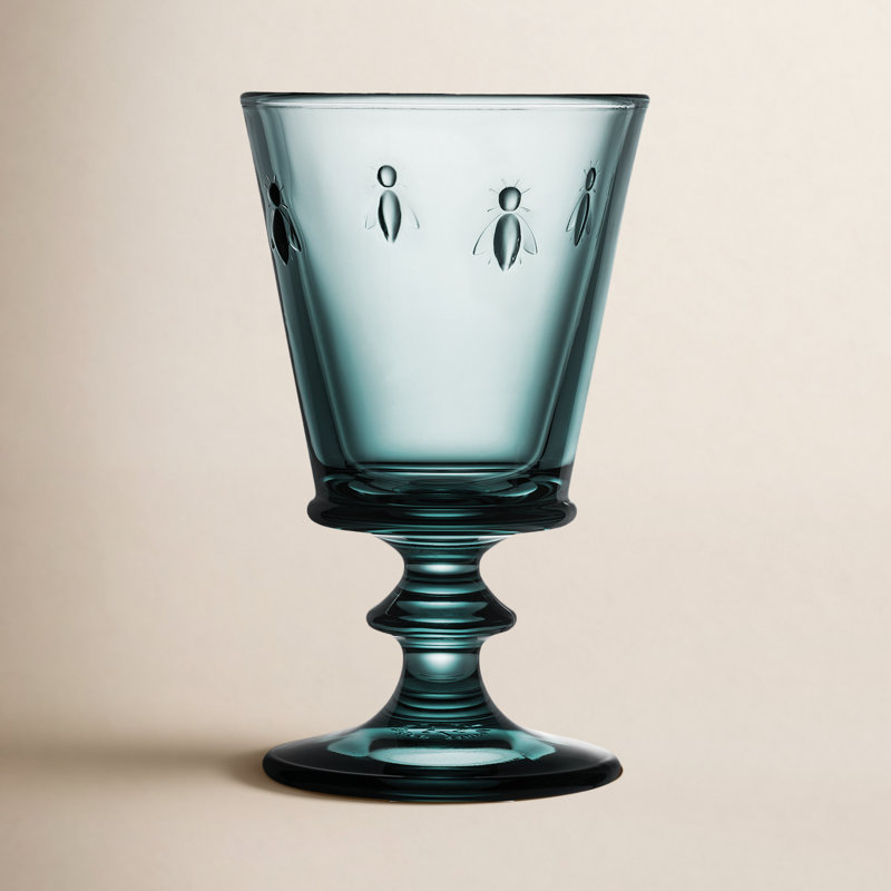 À pied en verre 8 oz napoleon abeille