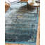 Tapis contemporain de couleur orangée Mulvihill-1167475407