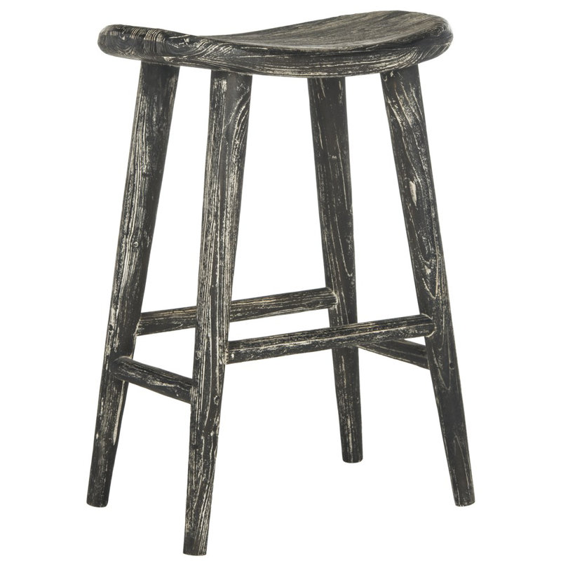 Tabouret de bar et de comptoir Abdulkadir, Tabouret de comptoir (siège d'une hauteur de 24,2