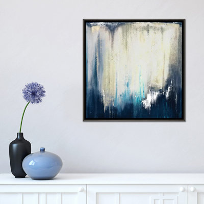 "Blue illusion II" par Patricia Pinto, reproduction d’art