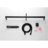 28-Inch Slide Bar Handheld Shower With 59-Inch Hose, Matte Black Bathroom Peculiarity, Adjustable Head For Vigorous Water Spray, Nozzles, Rust- Stainless And Union, Head, , Rust Steel